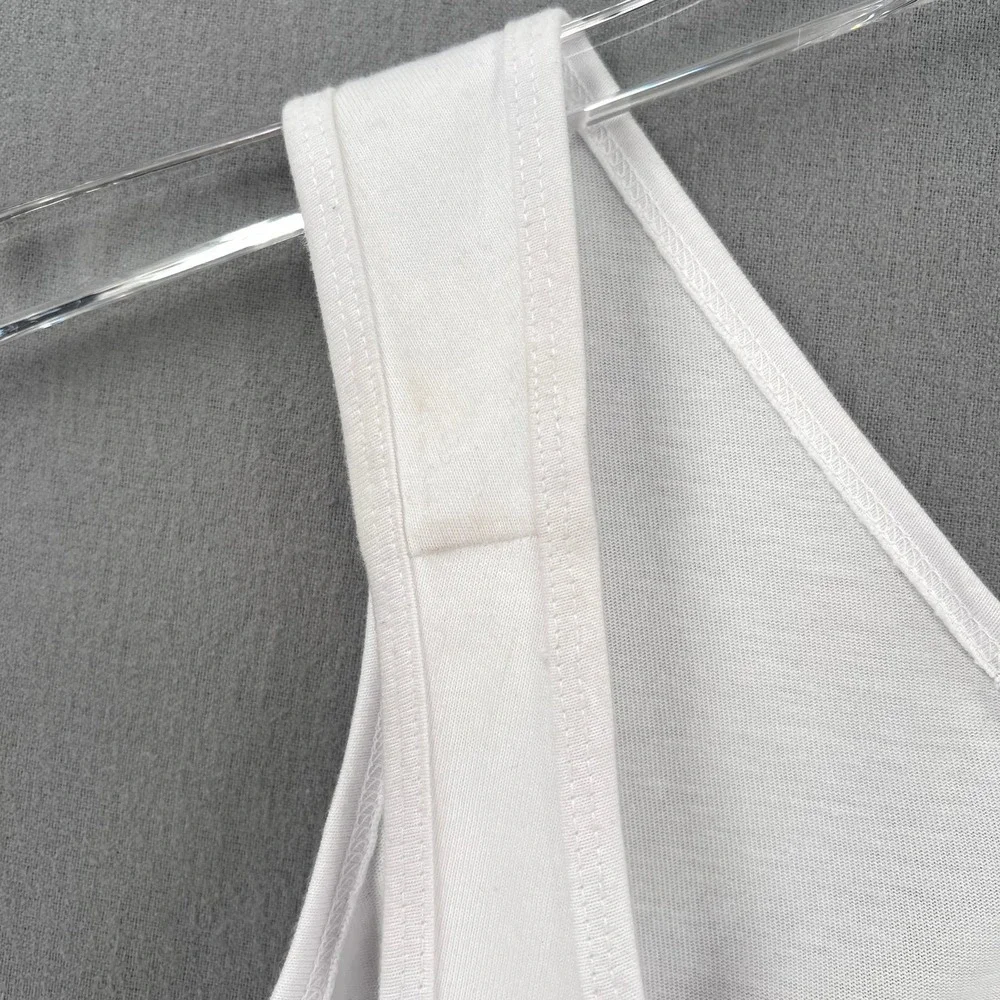 OPENING CEREMONY Dress Womens Small White Black Sleeve Plaid Ruffle Skater NWT - Picture 13 of 16